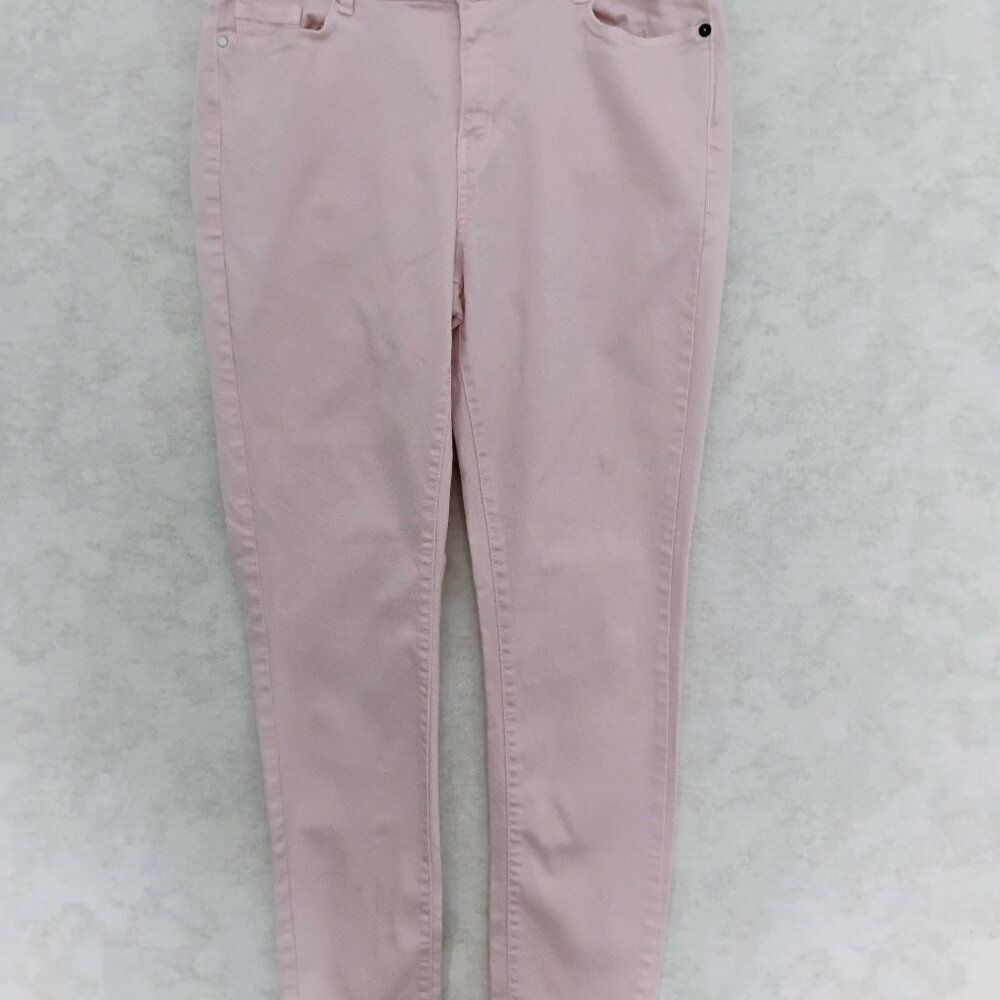 Ellen Tracy Pink Skinny Jeans Women’s Size 10